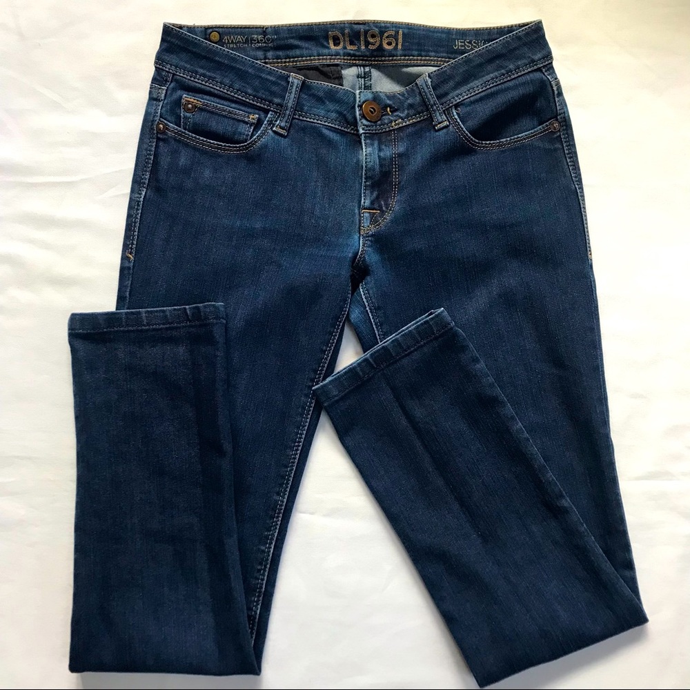 DL1961 Jessica Skinny Twilight Jeans Blue Size 27